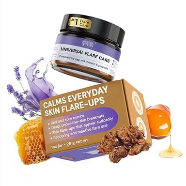 MyMagicHealer Universal Flare Care – Solution for Everyday Skin Flare-Ups | Drawing Salve for Boils & Cysts, Hidradenitis Suppurativa, Folliculitis | Irritated Skin and Chafing Relief 1 oz
