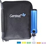 Genteel Plus - No Prick Pain Vacuum Lancing Device for Diabetes Testing - Blood Sugar, Glucose, Ketone, and DNA Home Tests (Butterfly Blue)
