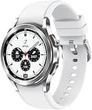 SAMSUNG Galaxy Watch 4 44mm Smartwatch w/Bonus Band (Black), ECG Monitor Tracker for Health, Fitness, Running, Sleep Cycles, GPS Fall Detection & Bluetooth, US Version, Silver