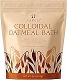 YARELI Colloidal Oatmeal, 2lb (32oz), Bath Powder for Relief of Dry Itchy Skin Due to Eczema and Psoriasis, for Adults, Baby and Kids