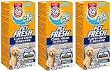 Arm & Hammer Pet Fresh Carpet Odor Eliminator Plus Oxi Clean Dirt Fighters (Pack of 3), 48.9 Ounce