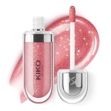 Kiko Milano 3D Hydra Lip Gloss – High Shine, Hydrating, Plumping, Non-Sticky, Moisturizing Lip Makeup – 17 Pearly Mauve – 6.5ml