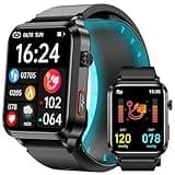 Yowow BIT Blood Pressure Smart Watch with Air Bag Cuff, 1.92" lPS Color Screen, 24/7 Heart Rate Blood Oxygen Sleep Respiration Rate Health Monitor Familiy Data Sharing