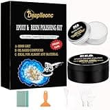 Premium Epoxy Resin Polishing Kit - Epoxy Resin Polishing Compound, for Scratch Removal, Metal and Stone Countertops