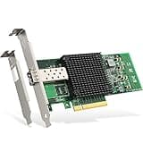EDUP 10Gb PCI-E Network Card NIC with Intel 82599EN Chip, Single SFP+ Port, PCI Express X8, Compare to Intel X520-DA1(Intel E10G41BTDA), Ethernet LAN Adapter Support Windows Server/Linux/VMware