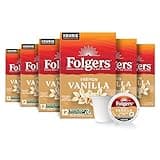 Folgers French Vanilla Flavored Coffee, 72 Keurig K-Cup Pods (Packaging May Vary)