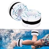 Hikeen Swim Aquatic Cuffs,Updated High-Density EVA Water Aerobics Float Ring Fitness Pool Exercise Weights Set, Water Ankles Arms Belts with Detachable Webbing for Swim Fitness Training