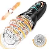Automatic Male Masturbator Sex Toy with 10 Vibration, 8 Thrusting & Rotating Patterns, Male Sex Toys for Men, Penis Pump Male Stroker Adult Toy Penis Vibrator for Men, Adult Toys for Men