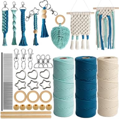 Ewparts Art Craft Macrame Kits for Adult Beginner with Instruction Book