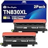 Toner Kingdom Compatible Toner Cartridge Replacement for Brother TN830XL TN830 TN-830XL Toner with DCP-L2640DW HL-L2460DW HL-L2405W HL-L2400D HL-L2480DW MFC-L2820DW MFC-L2820DW XL Printer (2 Black)