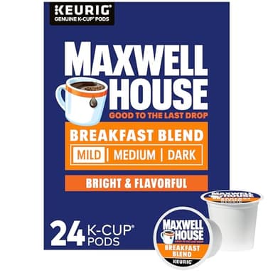 Maxwell House Breakfast Blend Light Roast K-Cup® Coffee Pods, 24 ct. Box