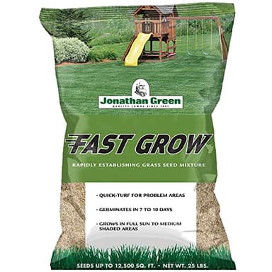 Jonathan Green (10810) Fast Grow Grass Seed - Cool Season Lawn Seed (25 lb)