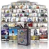 Final Fantasy TCG Elements 100+ Card Bundle, 100 Commons/Uncommons, 5 Foils, 1 Legendary, and Deck Box