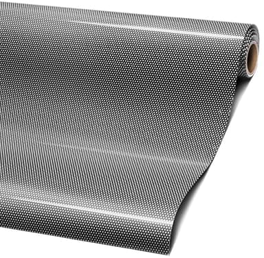 VViViD One-Way Perforated Black Vinyl Privacy Window Film Adhesive Glass Wrap Roll (2ft x 54 inches)