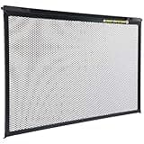 Lippert Components 859794 Screen Defender RV Entry Door Aluminum Screen Protector, 30-inch, Black