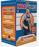 2024-25 Panini NBA Hoops Basketball Factory Sealed Blaster Box. 6 Packs of 15 Cards. Unwrap 6 Opti-Chrome Base Premium Cards. Look for Blaster Exclusive Rise N Shine and Rookie Remembrance Memorabilia, retail exclusive Parallels Storm, Yellow Checkerboard and More.