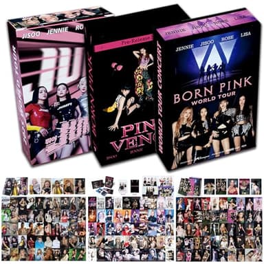 KPOPBTS Born Pink Photocards New Album 165 PCS/3 Pack Lomo Cards Gift for Blink Boys and Girls