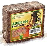 Organic African Black Soap - For Acne & Dark Spots | Natural Vegan and Cruelty Free – Satisfaction Guarantee 1lb bar | 90 day Supply