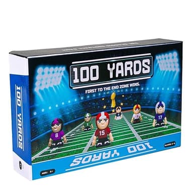 100 Yards Football Board Game | 2 to 6 Players | School, Birthday for Kids | Classroom and Family Games | Ages 6+ | 2nd Edition (Modern)