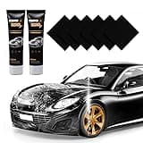 2025 Upgrade Nano Sparkle Cloth Car Scratch Remover, New Car Scratch Repair Paste, Magic Nano Cleaning Cloth Scratch Remover for Deep Scratch Repair-drakblack