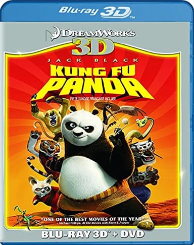 Kung Fu Panda 3D (Blu-ray 3D + DVD)