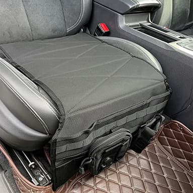 Dasiyoki Car Holster Concealed Carry Holster Gun Mount Pistol Holder IWB Subcompact Handgun Pocket Tactical Molle Vehicle Seat Mattress Universal Seat Cover with Bag for Most of The Cars and Truck