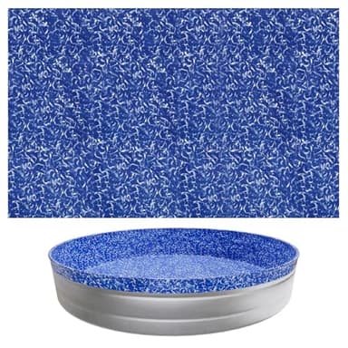 VEVOR 10 ft Round Stock Tank Pool Liner, Overlap Swimming Pool Liner for 27.5 in Wall Height, Extra Thick Heavy Gauge Vinyl, Easy Install with Leak-Proof Patches, Designed for Steel Sided Above-Ground