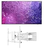Samsung QN43QN90CAFXZA 43 Inch Neo QLED Smart TV with 4K Upscaling with a FMX3W Full Motion TV Mount with 28 Inch Extension for 40 Inch-90 Inch TVs (2023)(Used)