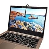 Center Cam Middle Screen Webcam, USB Center Webcam 1080P, USB Webcam with Built in Microphone, FHD Image Quality, Auto Focus 2MP Middle Screen Webcam for Win 2000 / / 7/8 32 Bit
