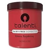 Talenti Sorbetto For a Delicious Non Dairy Ice Cream Alternative Roman Raspberry Made With Non-GMO Ingredients 1 pint