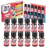 Yummy Fruit Scented Oils (12 Pack) -X Large 10ml (.34 oz) Natural Food Fragrance Bottles for Diffusers, Aromatherapy, Essential Oil, Candles, Crafts, Slime, Holiday Gifts-Strawberry, Pineapple, Mango