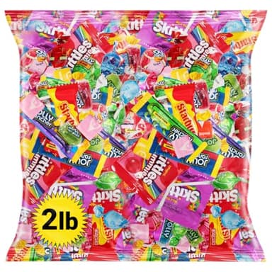 Candy Variety Pack, 2lb Bag of Candy Individually Wrapped, The Ultimate Candies Variety Pack for All Occasions, Assortment Candies Perfect for Parties and More
