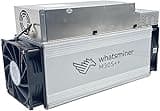 MicroBT Whatsminer M30S++ 110TH/S Bitcoin ASIC Miner (SHA256, 32J/TH, 3472W, 220V), Energy Efficient, Highly Stable, Air-Cooling Home Mining Machine for BTC/BCH/BSV, w/PSU (Renewed)