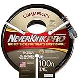 Teknor Apex Neverkink, 8844-100, PRO Water Hose, 5/8-in x 100-feet,Black