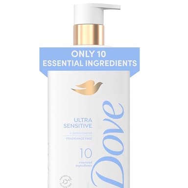 Dove Serum Body Wash Ultra Gentle hydrating cleanse with only 10 essential ingredients 18.5 Fl Oz