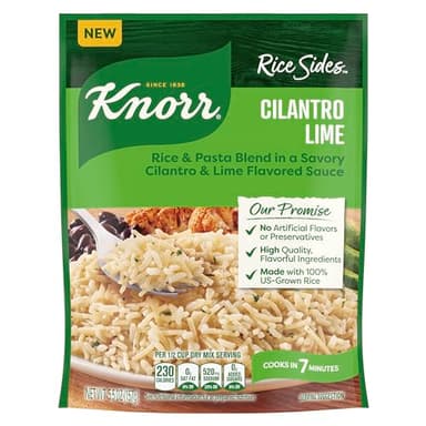 Knorr Cilantro Lime Side Meal Rice Sides Cilantro Lime 5.5 oz
