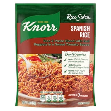 Knorr Rice Sides Spanish Rice For a Tasty Rice Side Dish 5.6 oz