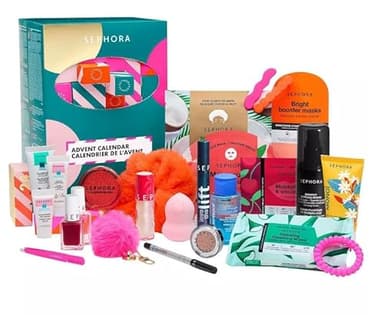 Sephora Collection Holiday Beauty Advent Calendar 2025 – 24 Makeup, Skincare, Bath & Accessory Gifts