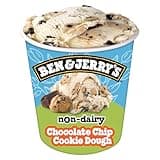 Ben & Jerry's Non-Dairy Chocolate Chip Cookie Dough Frozen Dessert Certified Vegan Pint 16 oz