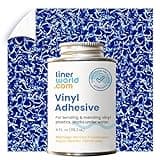 Swimming Pool Liner Patch Repair Kit with Extra Large 2'x2' Liner Sample Patch and 4oz Glue by LinerWorld