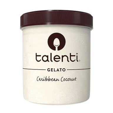 Talenti Gelato, Caribbean Coconut, 16 oz (Frozen)
