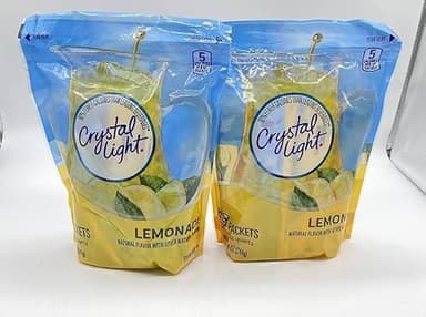 Crystal Light Lemonade Drink Mix - 8.6 oz - 16 ct - 2 pk ( 32 ct total) packed by TOOZOON