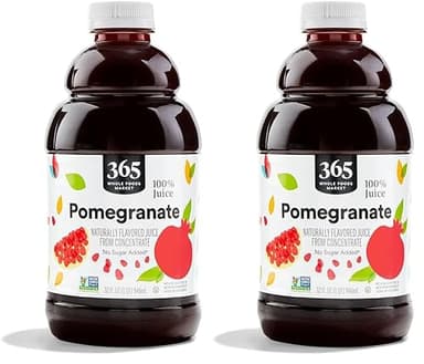 365 by Whole Foods Market, Juice Pomegranate, 32 Fl Oz (Pack of 2)