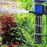 TARARIUM Fish Tank Filter Powerful 400GPH for 75-200 Gallon Large Aquarium Small Pond Fountain, Wave-Maker Submersible Water Pump Turtle Tank Filter for Saltwater & Freshwater System