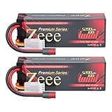 Zeee Premium Series 3S Lipo Battery 5200mAh 11.1V 100C Hard Case Battery with Deans T Connector for RC Car Boat Truck Helicopter Airplane Racing Models(2 Pack)