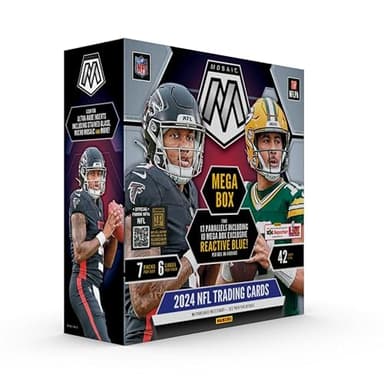 2024 Panini NFL Mosaic Football Trading Cards Mega Box