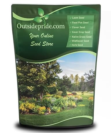 Outsidepride Combat Extreme Northern Zone - 5 Lbs Cold-Hardy, Drought-Resistant Turf Type Tall Fescue & Kentucky Bluegrass Lawn Grass Seed Blend, OptiGrowth Coated for Better Establishment