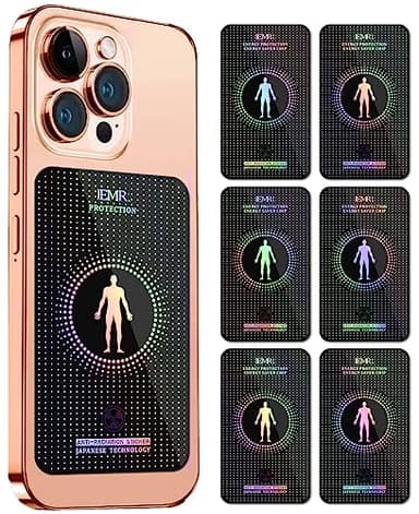 Stickers for Cell Phones/Tablets/Laptops/Devices/Household Equipment - 4.2 x 2.4 x 0.015 inches - Increase Protection Area - Size Can be Trimmed - Applies to Everyone - [Reusable] - (6 Pack)