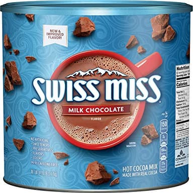 Swiss Miss Milk Chocolate Flavor Hot Cocoa Mix Canister, 76.55 oz.