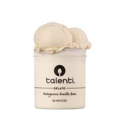 Talenti Gelato For a Delicious Frozen Dessert Madagascan Vanilla Bean Made with Ingredients 1 pint